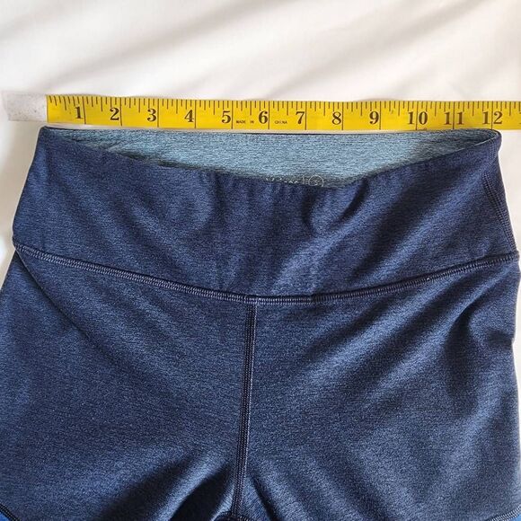 Outdoor Voices Blue Contrast 7/8 Length Springs Leggings Size S C24 - Picture 3 of 6